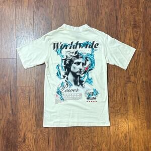 RGSTR Worldwide Power Limited Edition Greek Statue Graphic T-Shirt